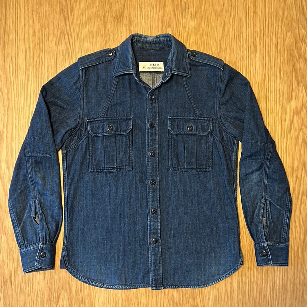 Denham denim work shirt